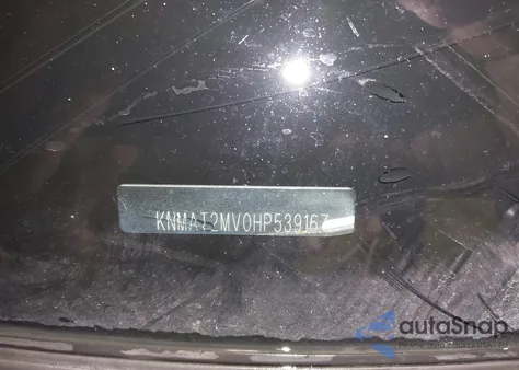 2017 Nissan Rogue Sv из США, поврежденный, VIN KNMAT2MV0HP539167